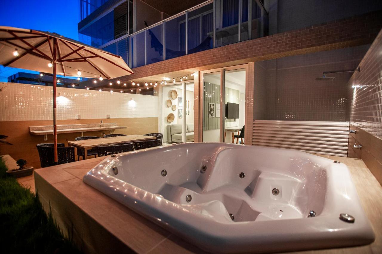 Apartamento Com Jacuzzi Na Beira Mar De Joao Pessoa No Branco Haus Екстер'єр фото
