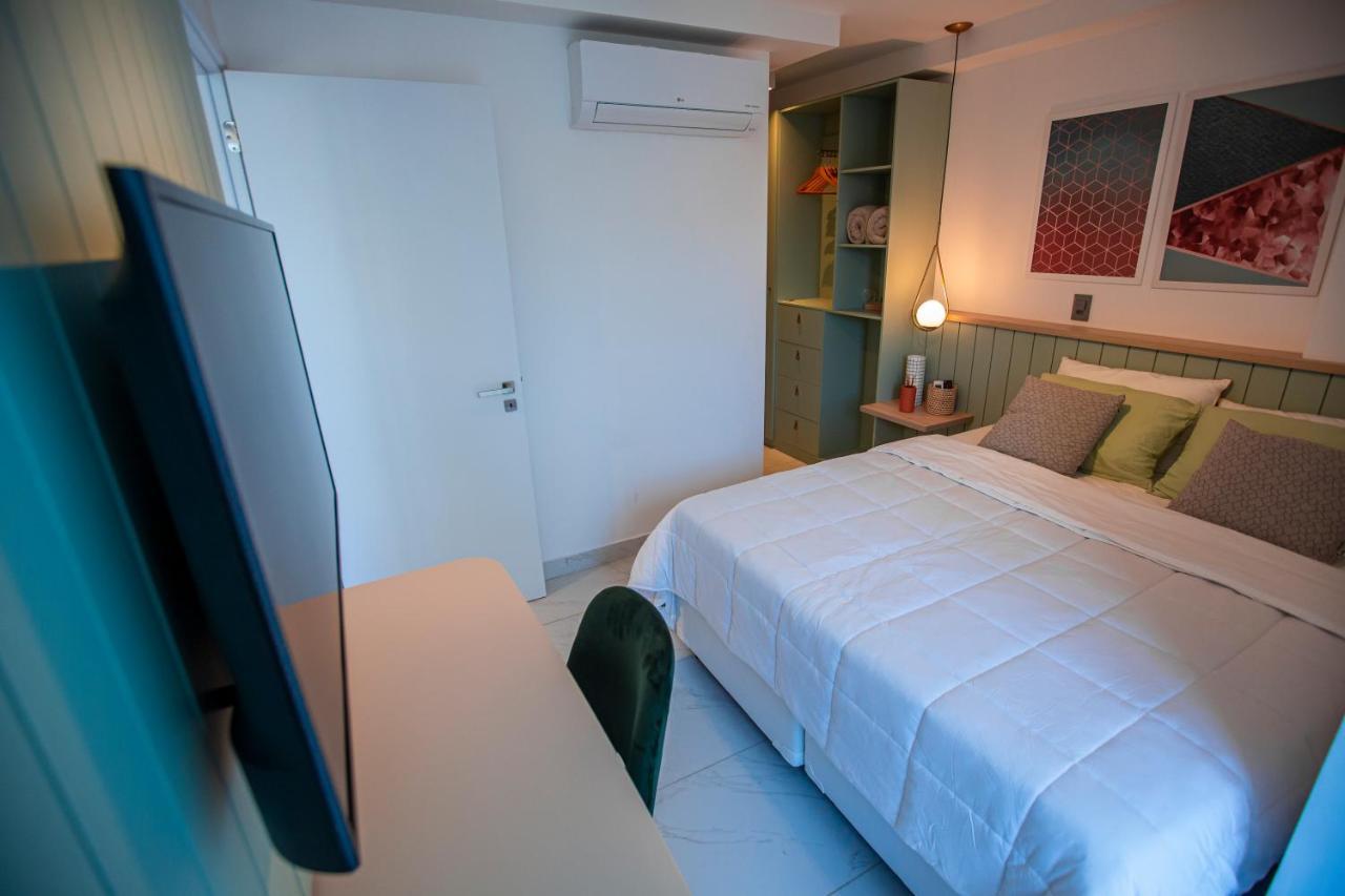 Apartamento Com Jacuzzi Na Beira Mar De Joao Pessoa No Branco Haus Екстер'єр фото