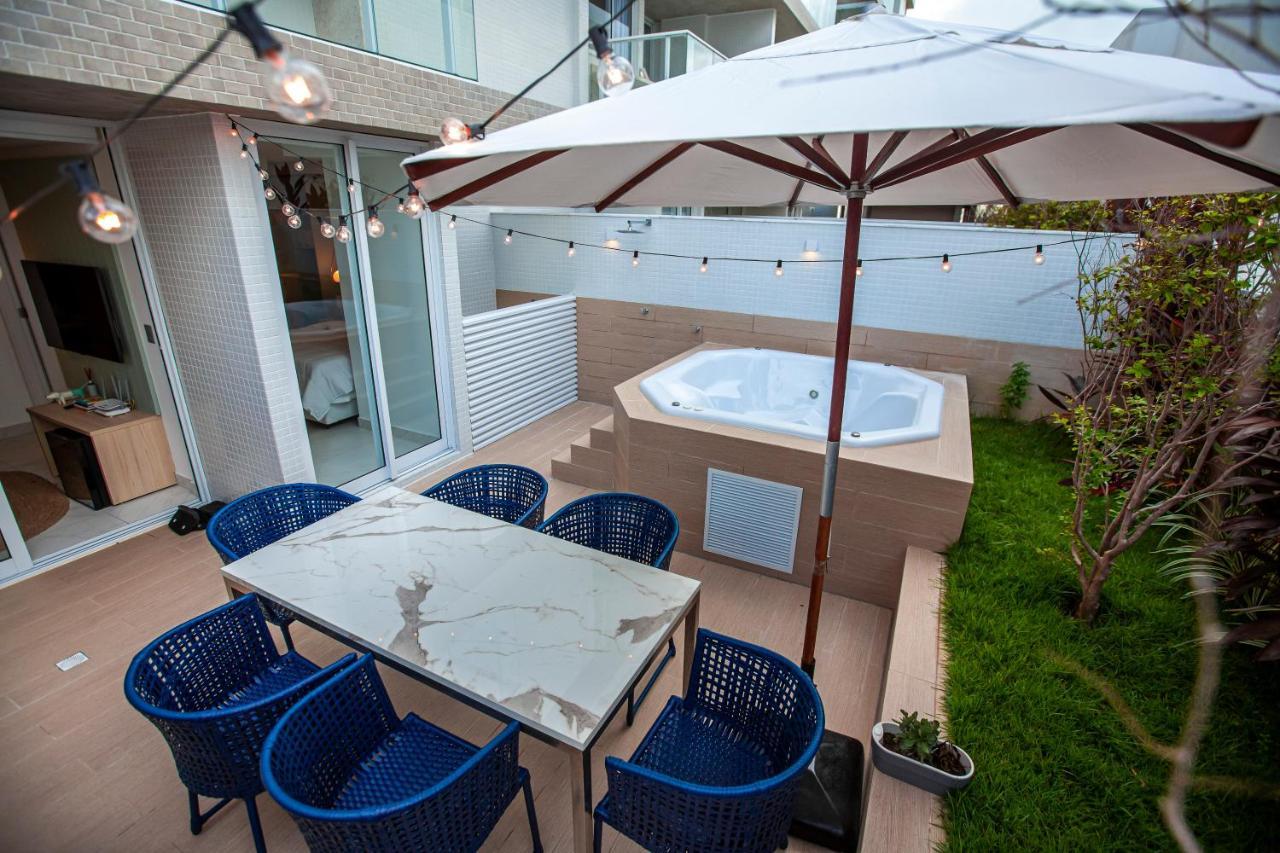 Apartamento Com Jacuzzi Na Beira Mar De Joao Pessoa No Branco Haus Екстер'єр фото