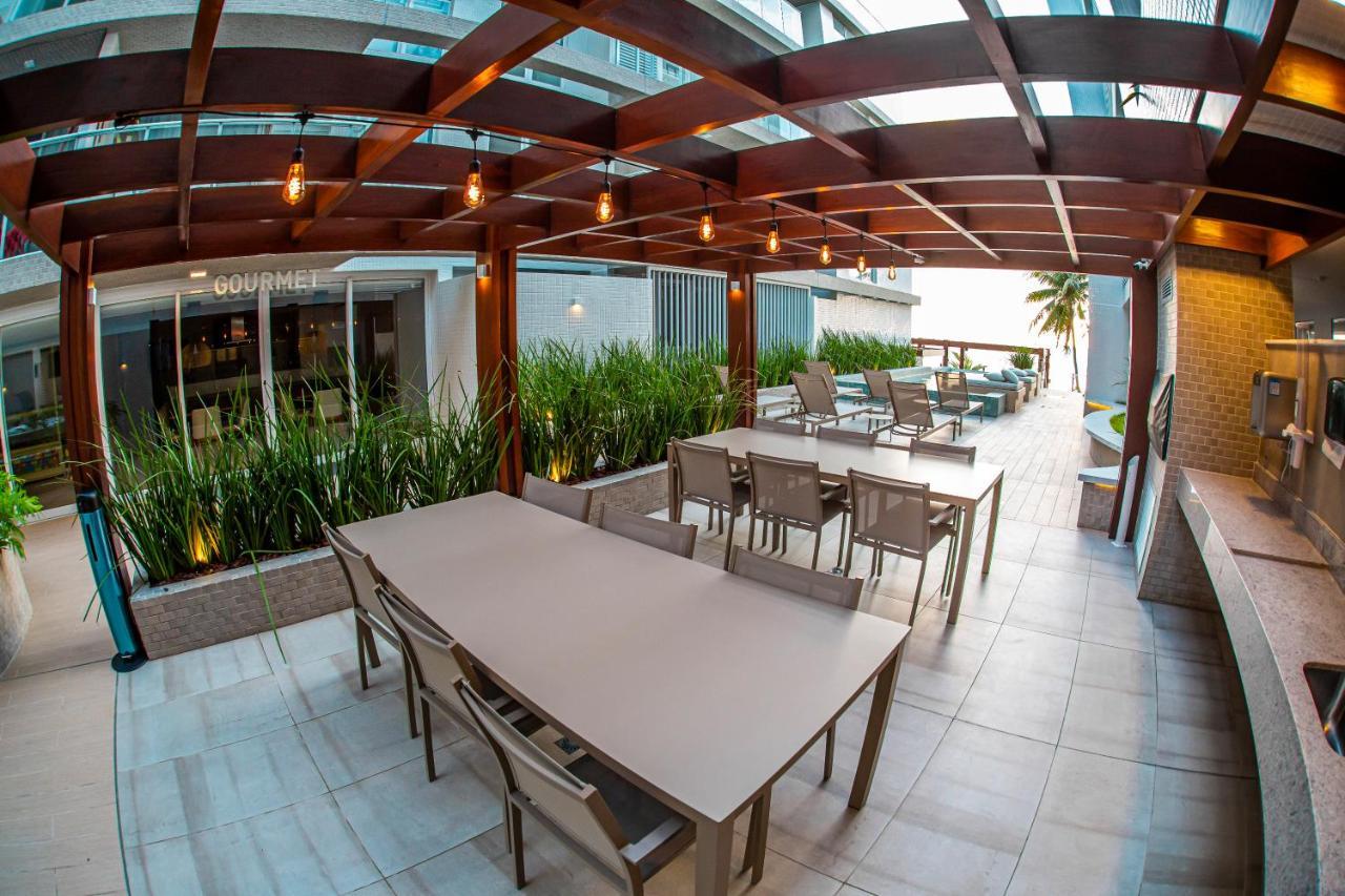 Apartamento Com Jacuzzi Na Beira Mar De Joao Pessoa No Branco Haus Екстер'єр фото